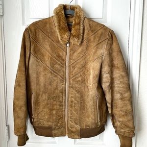 Women's Western Leather Winter Jacket - Size XXL